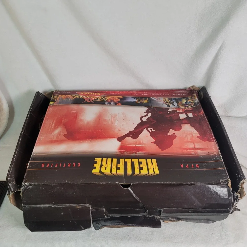 Thorogood Firefighting Boots Steel Safety Toe Work High 804-6378 Men 6.5W W/8W - Picture 8 of 9